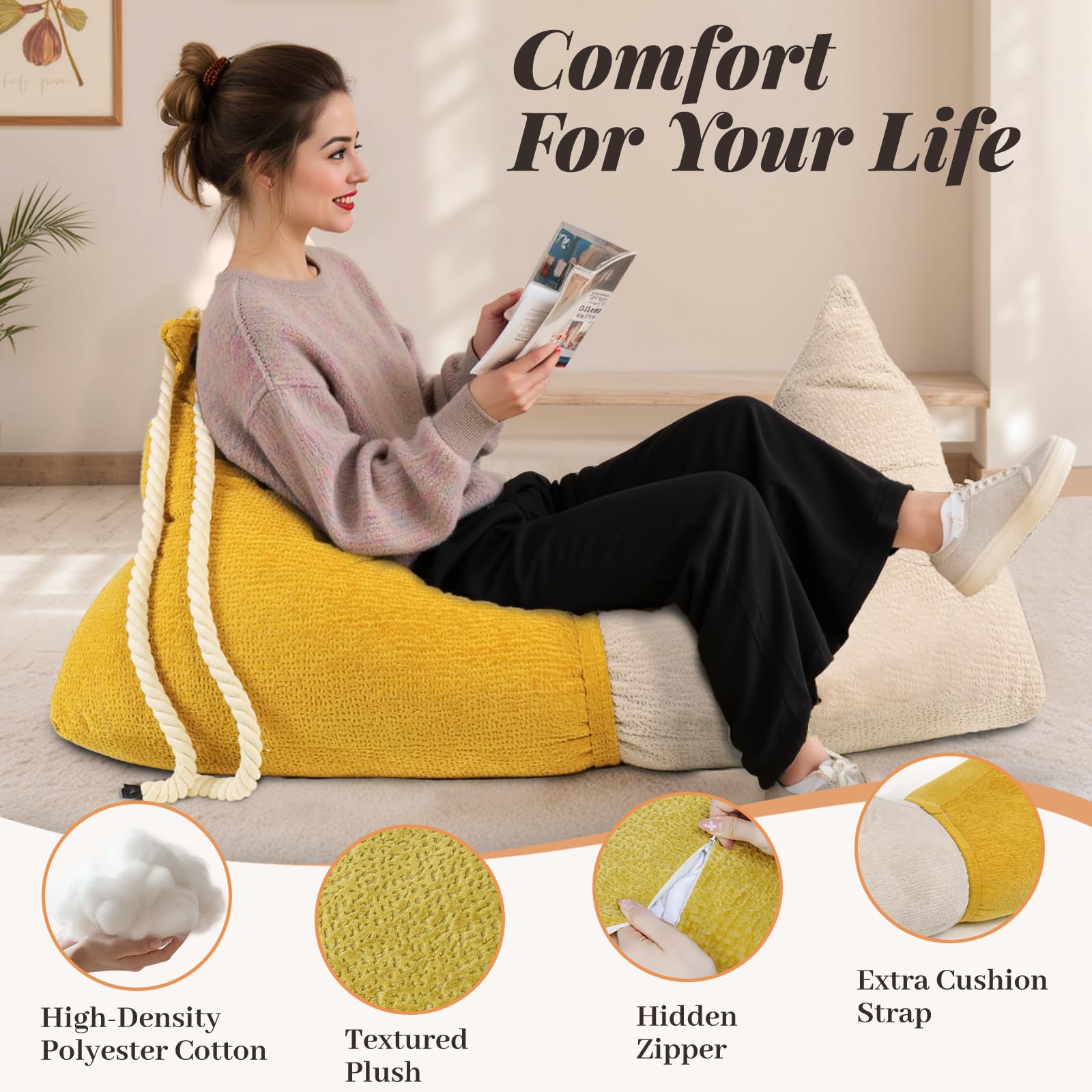 CozyBanana Bean Bag Chair