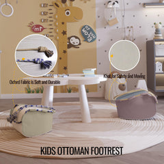 Ottoman-Set für Kinder, Fußstützenhocker