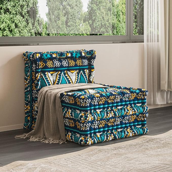 Blue Chic Modular Velvet Floor Sofa