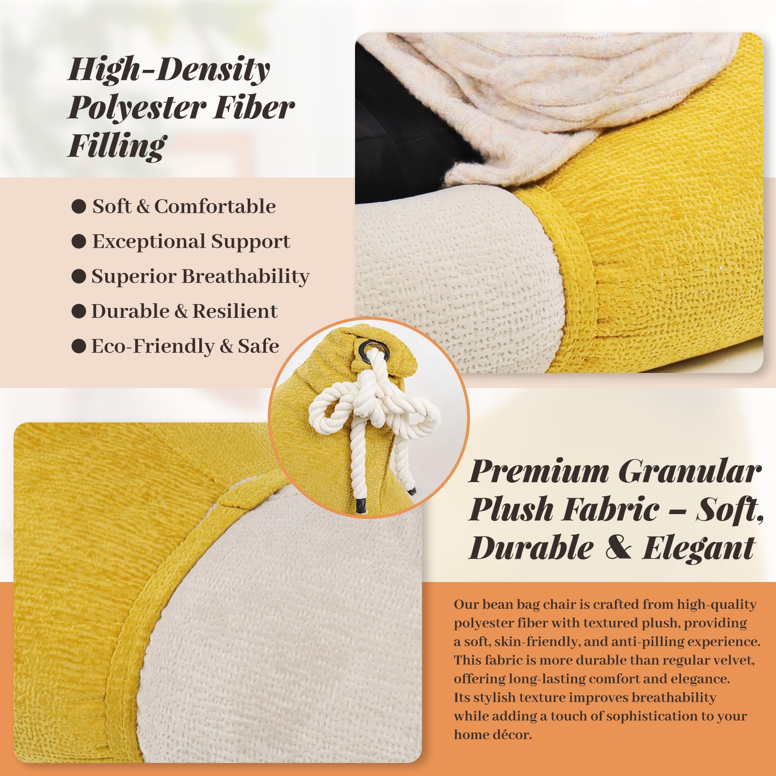 CozyBanana Bean Bag Chair