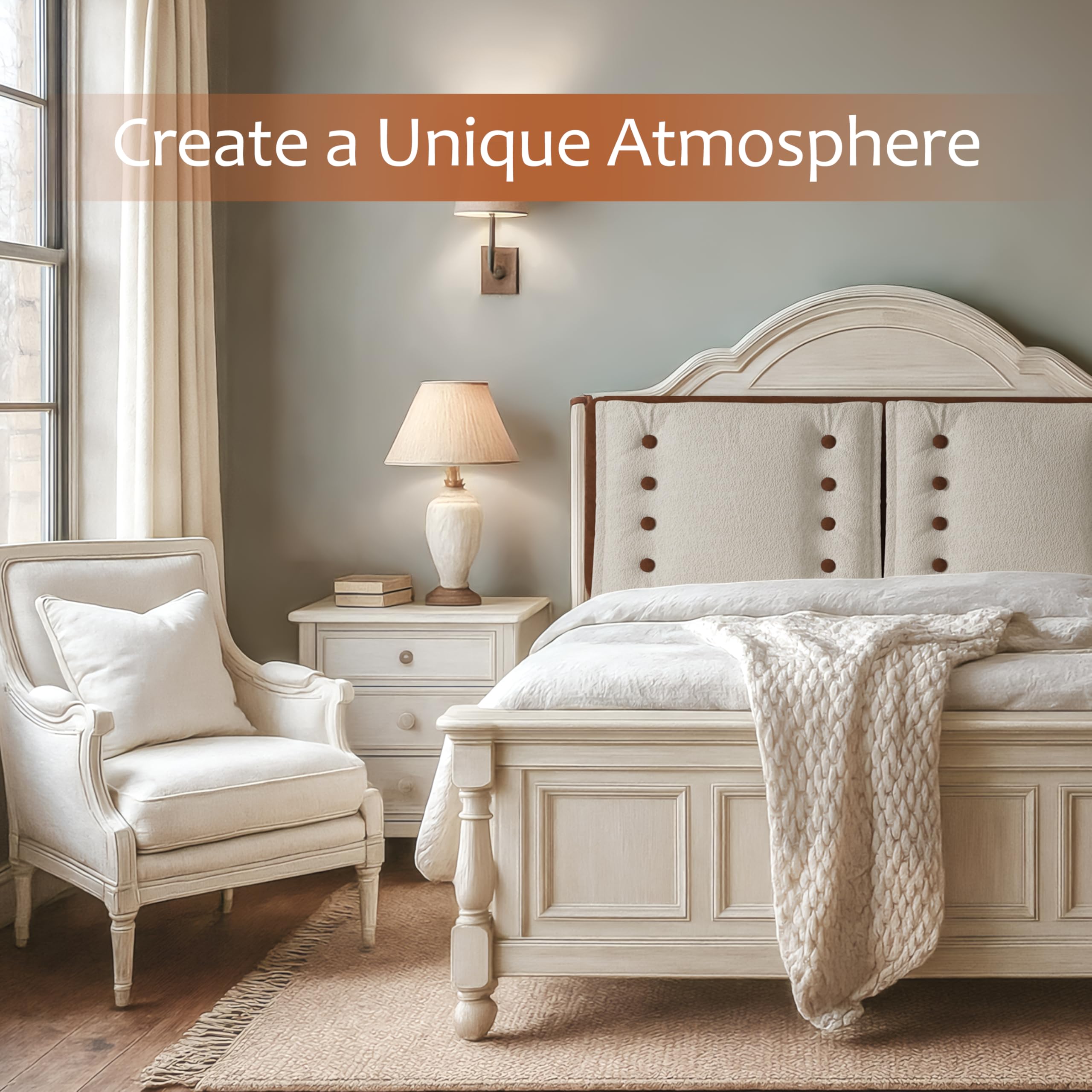 Daneey Queen Retro Headboard Pillow