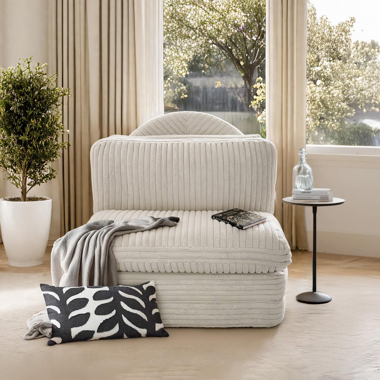 CloudFlex Velvet Convertible SofaBed