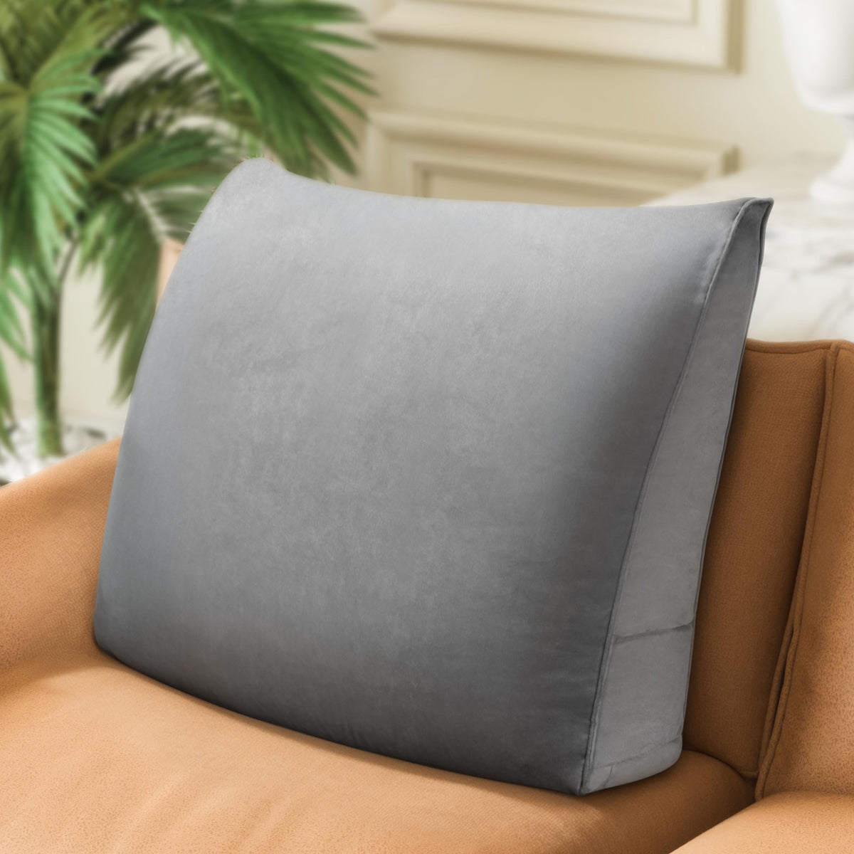 Daneey Back Pillow for Sitting in Bed, Back Support Pillow for Couch