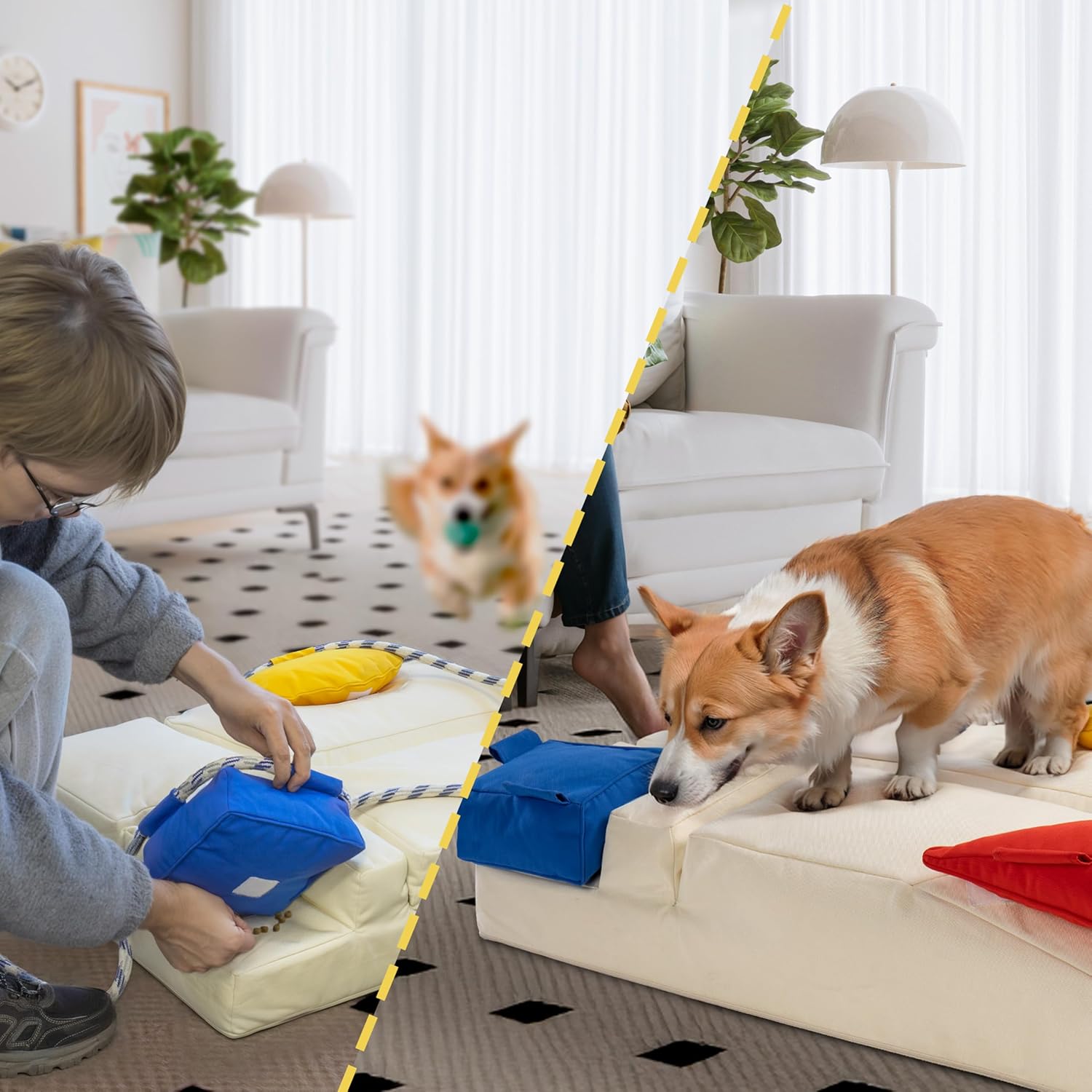 SnugQuest 2-in-1 Pet Bed