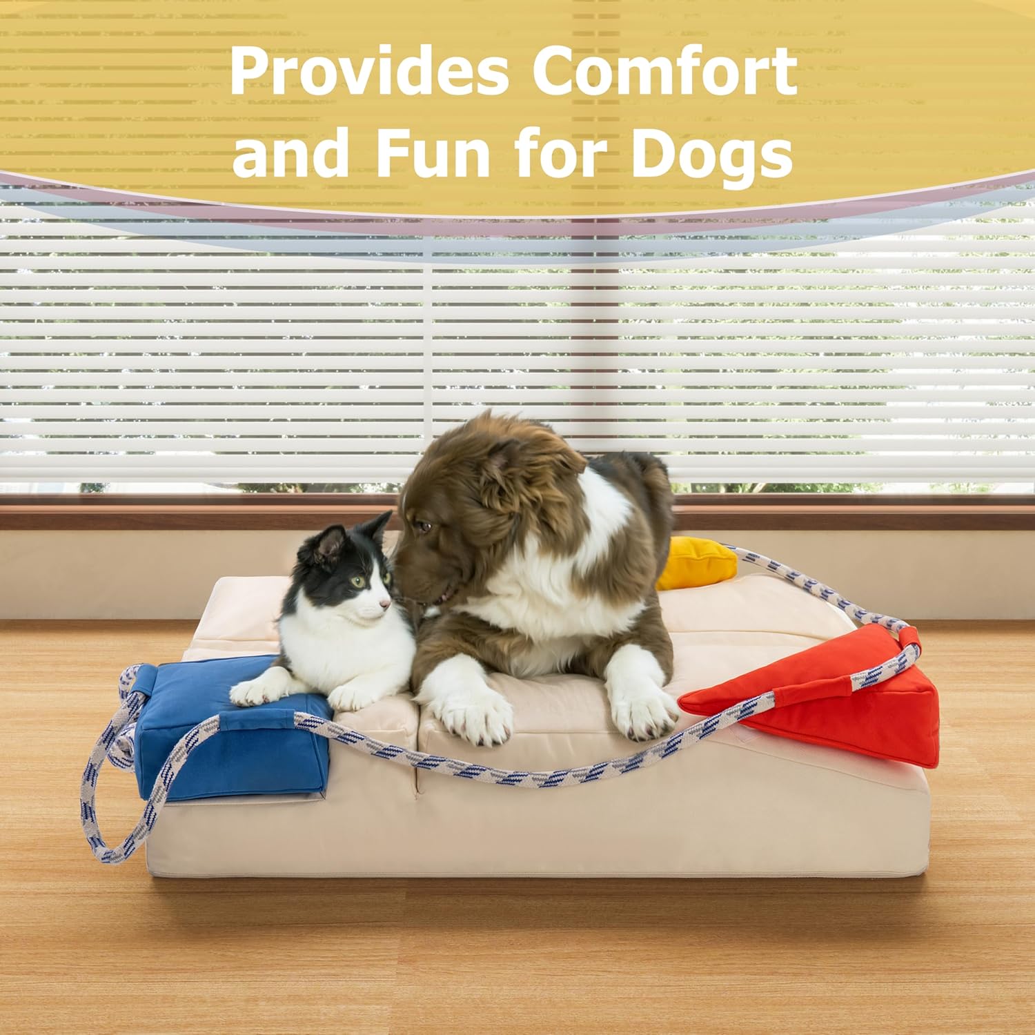SnugQuest 2-in-1 Pet Bed