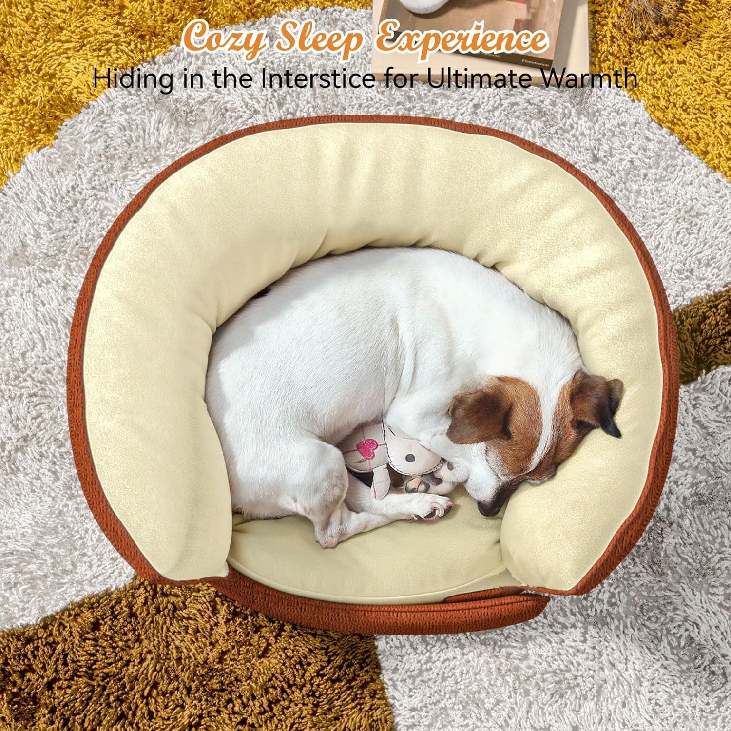 SnugHaven Calming Pet Bed
