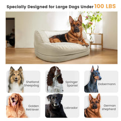 Daneey Calming Dog Bed Under 100lbs
