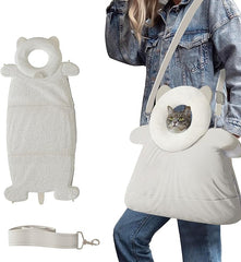 3-in-1 Cat Backpack & Cozy Cave