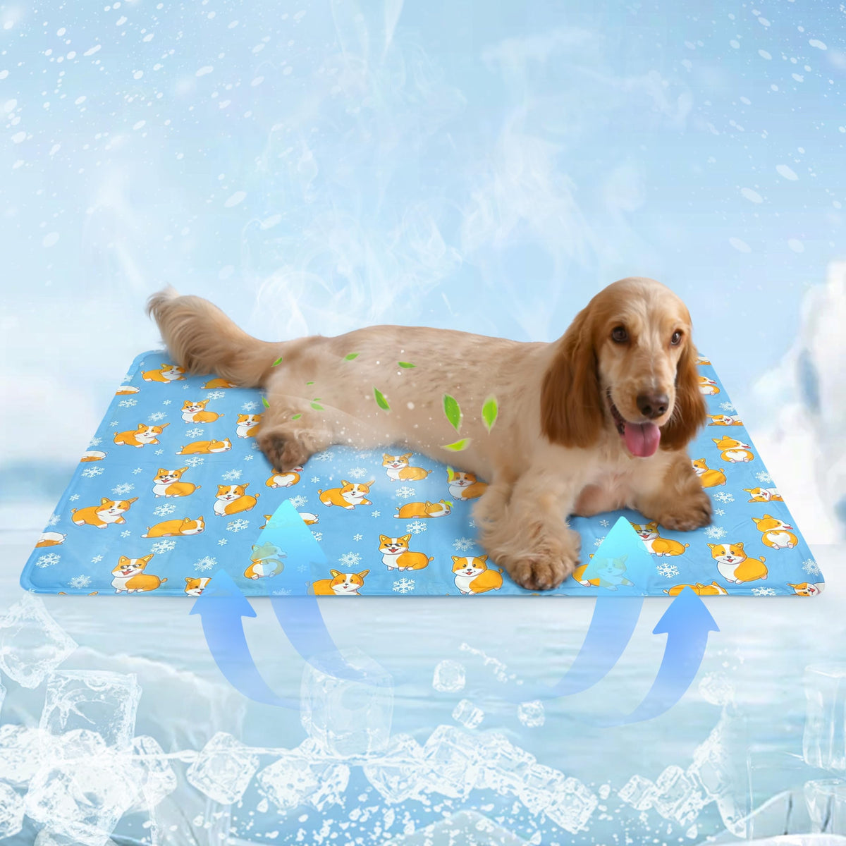 Large Self-Cooling Dog & Cat Bed Mat
