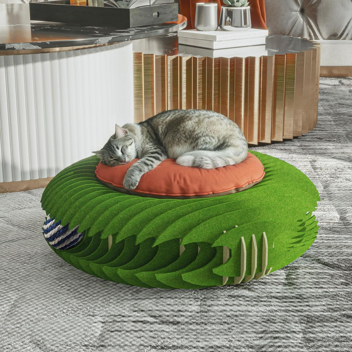 Foldable Avocado Pet Bed