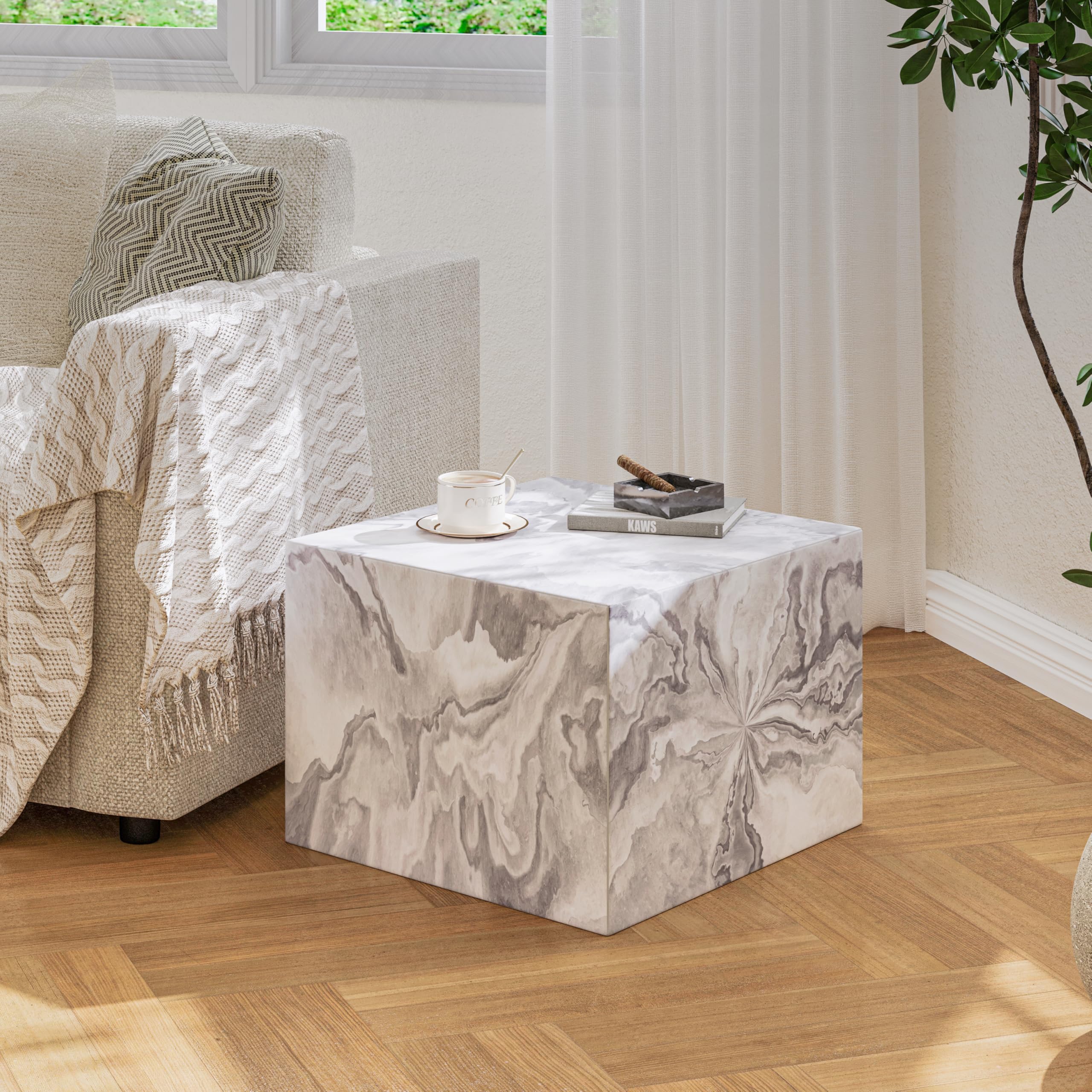 Modern Ottoman Cube Foot Stool