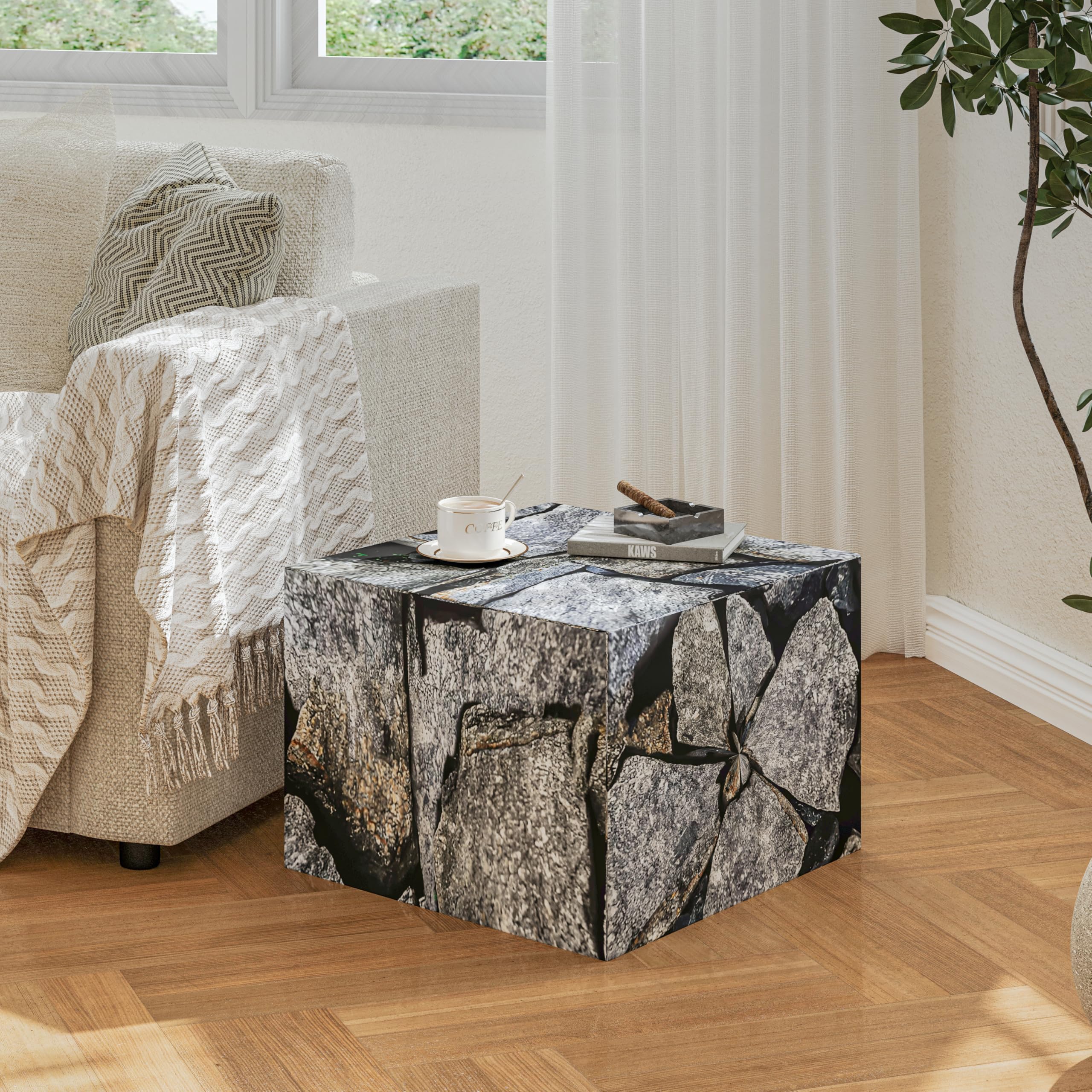 Modern Ottoman Cube Foot Stool