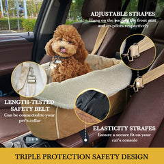 Center Console Dog Car Seat