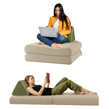 Multi-Piece Folding Floor Seat Sofa