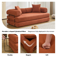 CloudFlex 3-in-1 Luxe Floor Sleeper Sofa