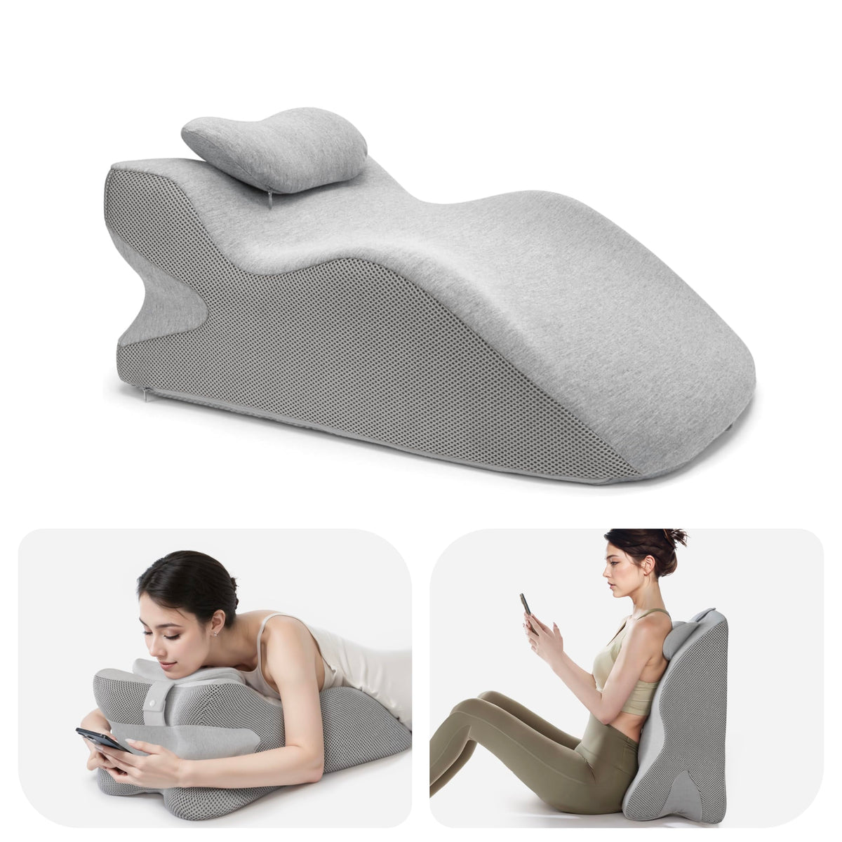 Memory Foam Back Support Pillow