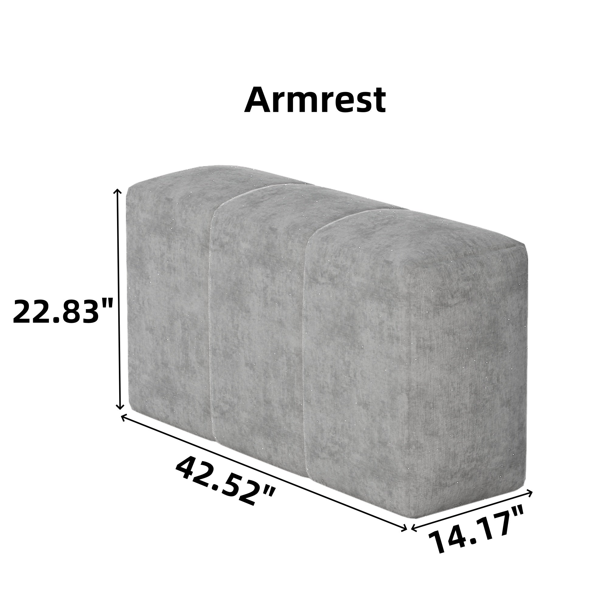 Luxury Chenille Sectional Sofa