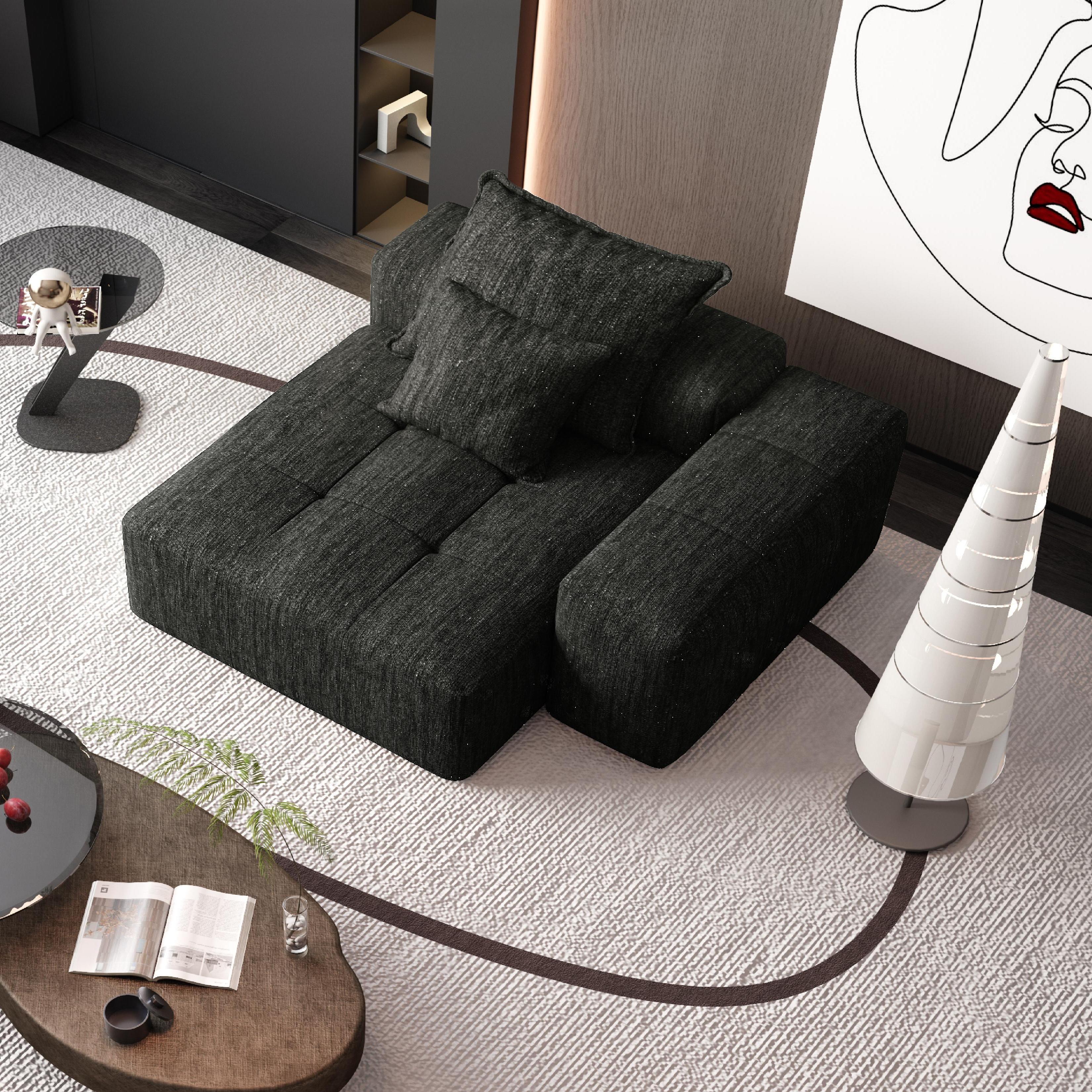 Luxury Chenille Sectional Sofa