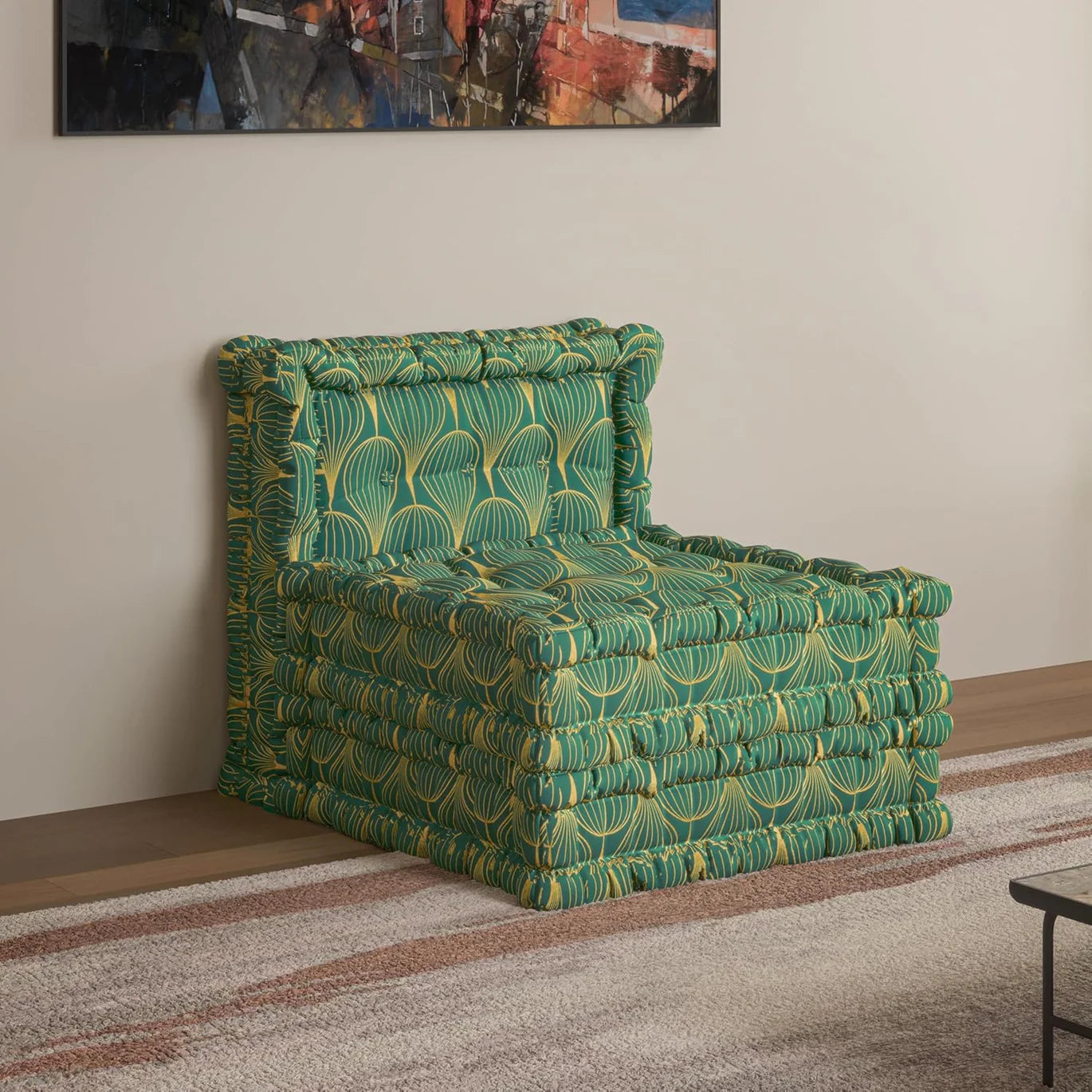 Modular Velvet Floor Sofa （1Piece）