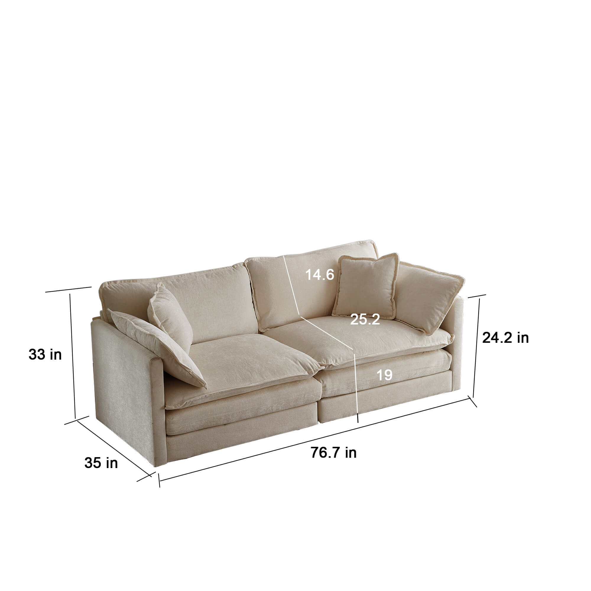 CloudComfort Modular Lounge