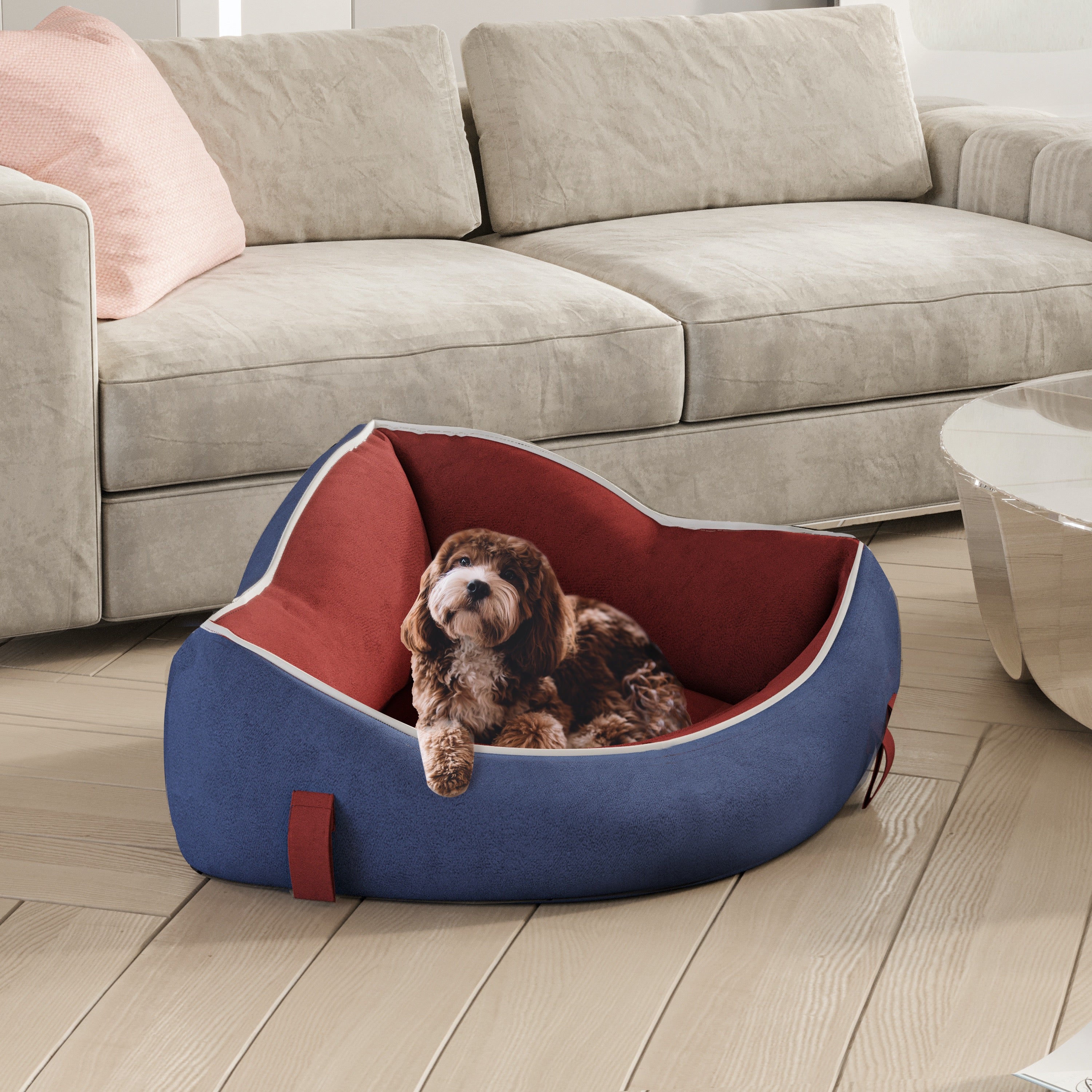 SnugHaven Calming Cave Bed