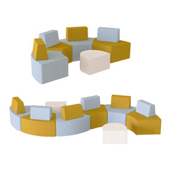 Boneless Modular Sectional Floor Sofa