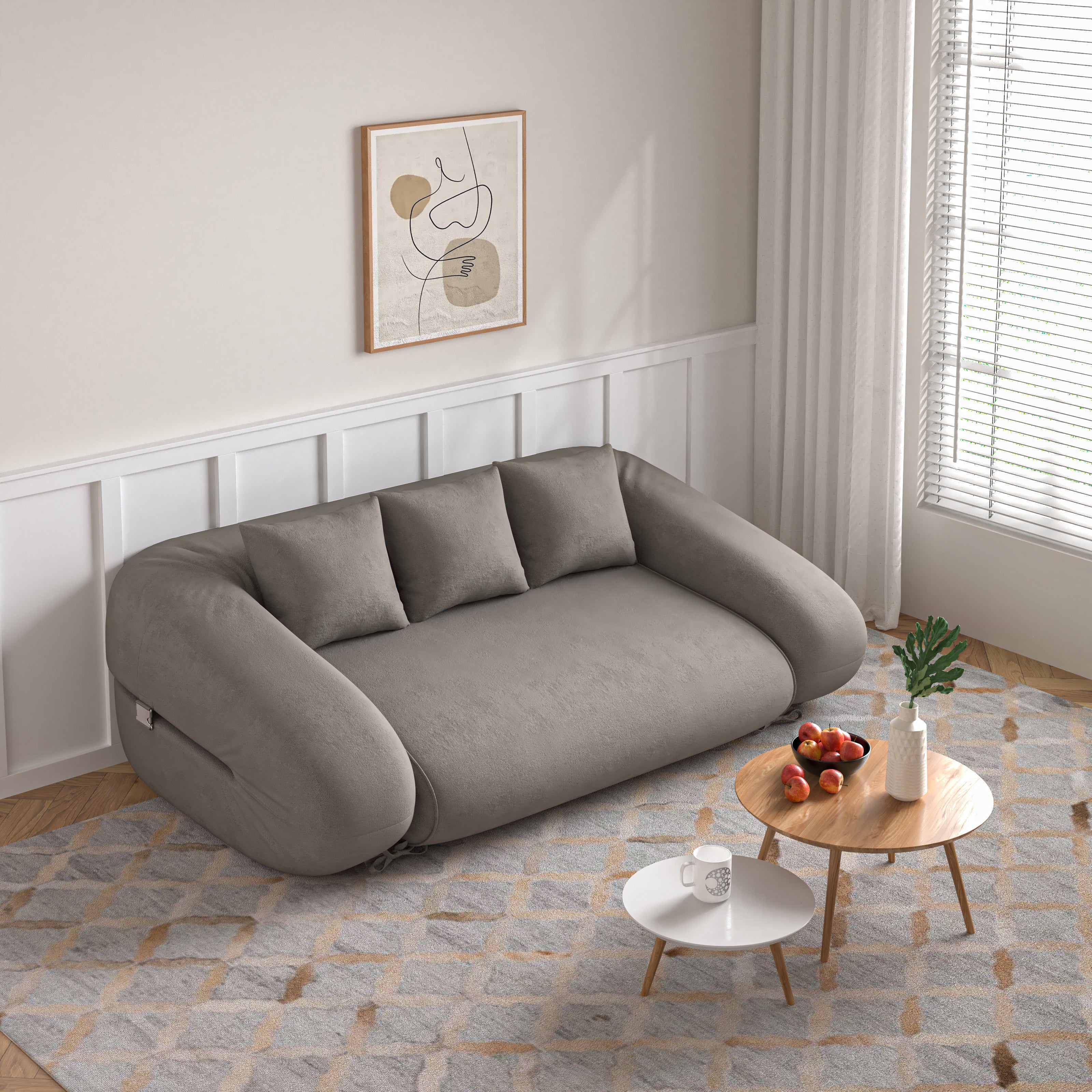 Daneey FlexiSofa Bed, 86"
