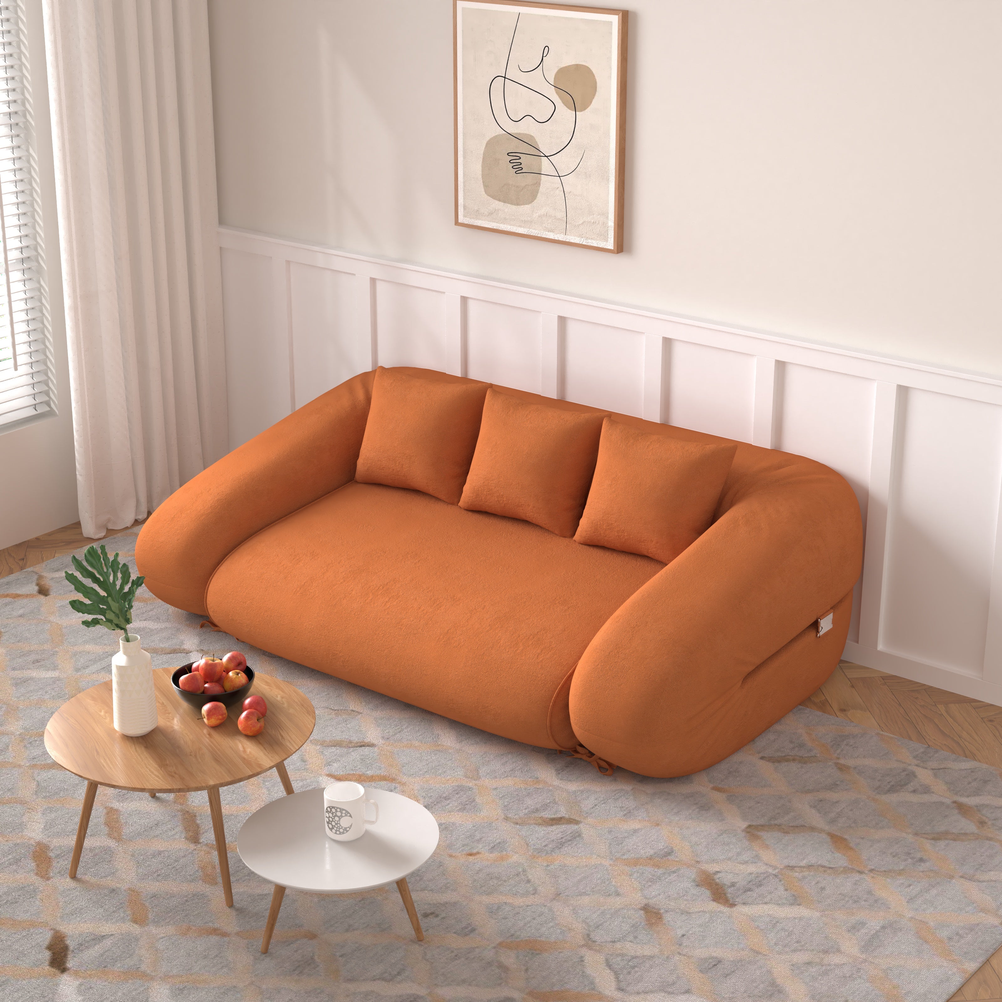 Daneey FlexiSofa Bed, 86"