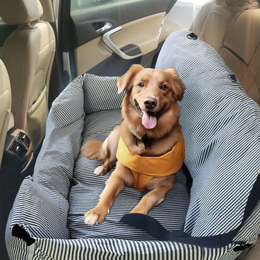 Hunde-Autositz, Haustier-Reise-Sitzerhöhung mit abnehmbarem, wasserdichtem Oxford-Polster