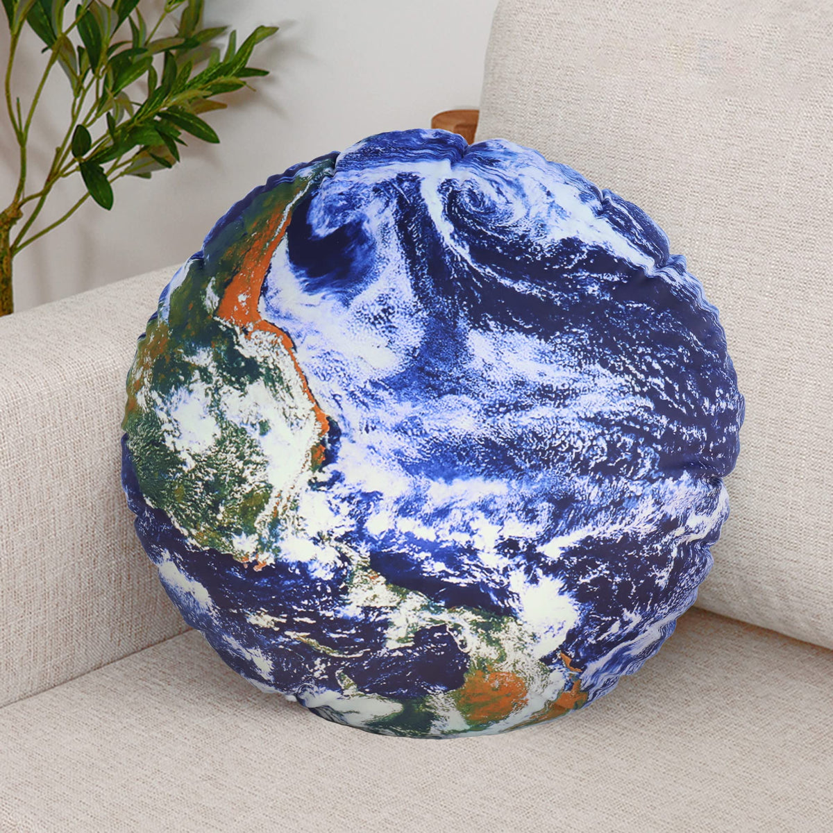 3D Planet Stuffed Pillows —The Earth