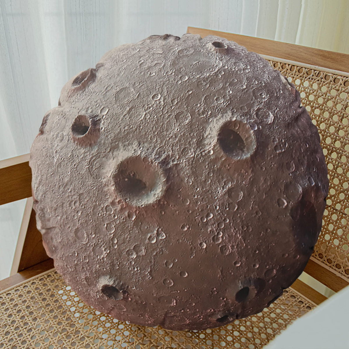 3D Curve Planet Stuffed Pillows —The Moon