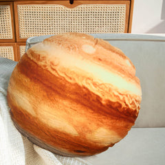 3D Curve Planet Stuffed Pillows —The Jupiter