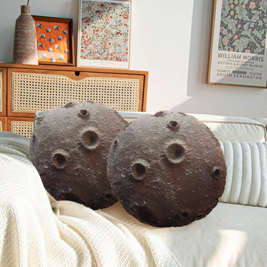 3D Curve Planet Stuffed Pillows —The Moon