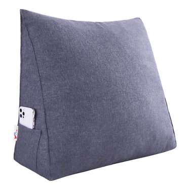 Triangular Bed Wedge Pillow Linen