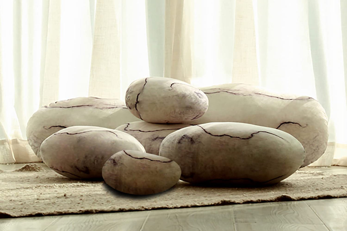 3D Stone Pillows 7 Piece Set #10