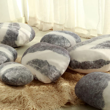 3D Stones Pillows 7 Piece Set #11