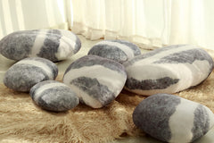 3D Stones Pillows 7 Piece Set #11