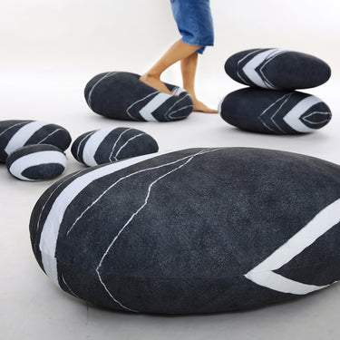 3D Stone Pillow 7 Piece Set ——New Cobblestone