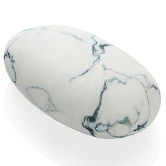 3D Stone Pillow 7 Piece Set——New White Marble