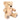 Cuddly Teddy Bear Daneey ——Light Brown 10 Inches