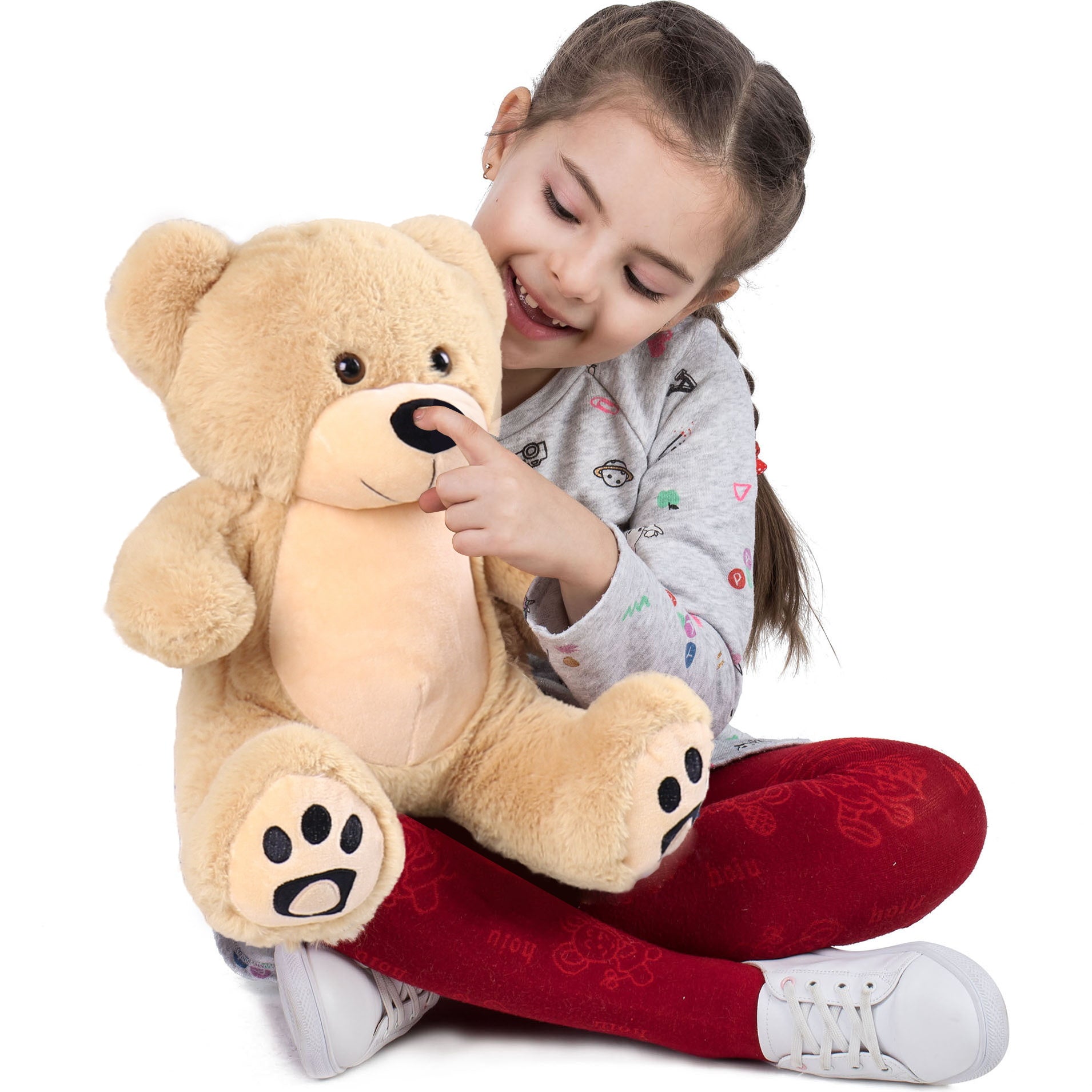 Cuddly Teddy Bear Daneey ——Light Brown 10 Inches