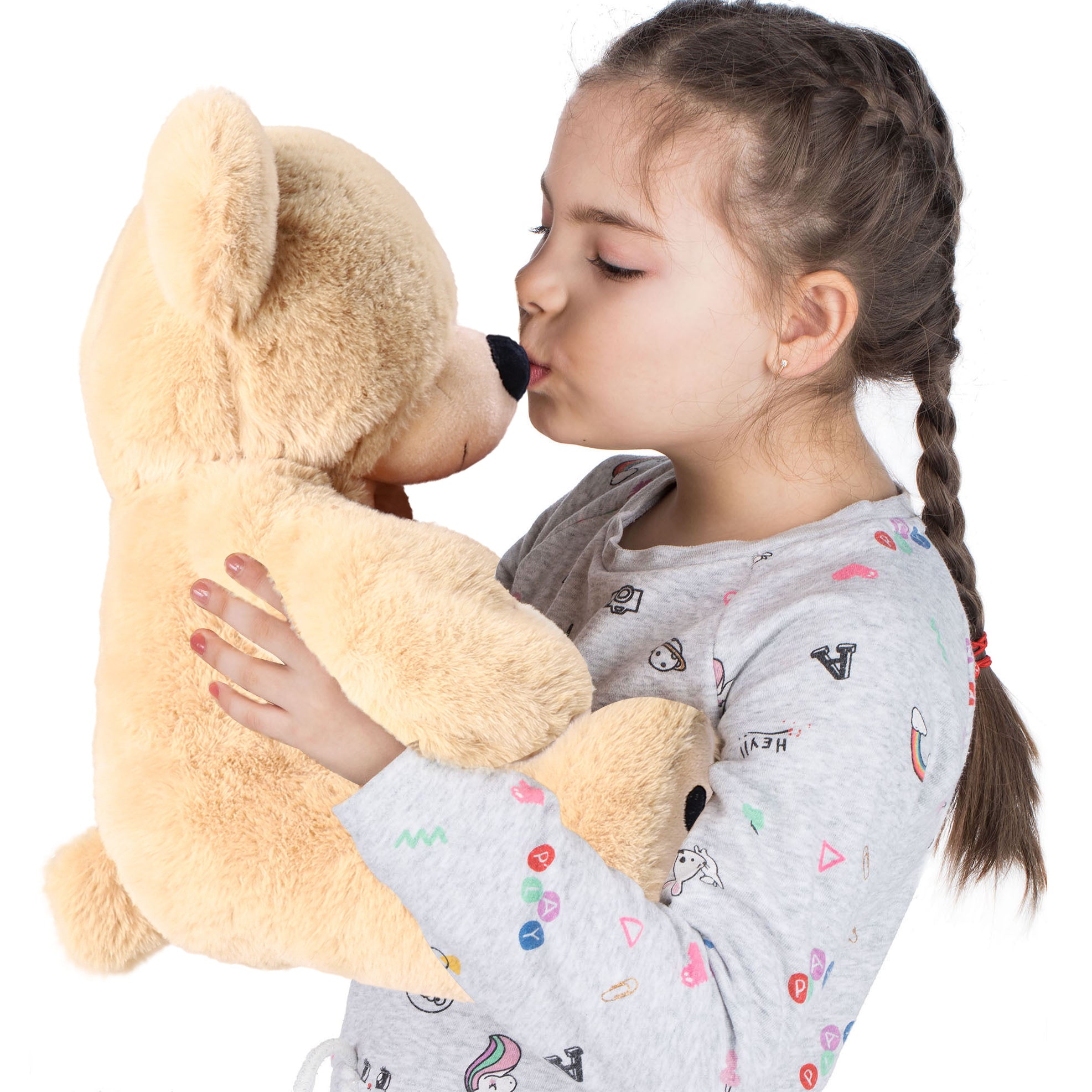 Cuddly Teddy Bear Daneey ——Light Brown 10 Inches