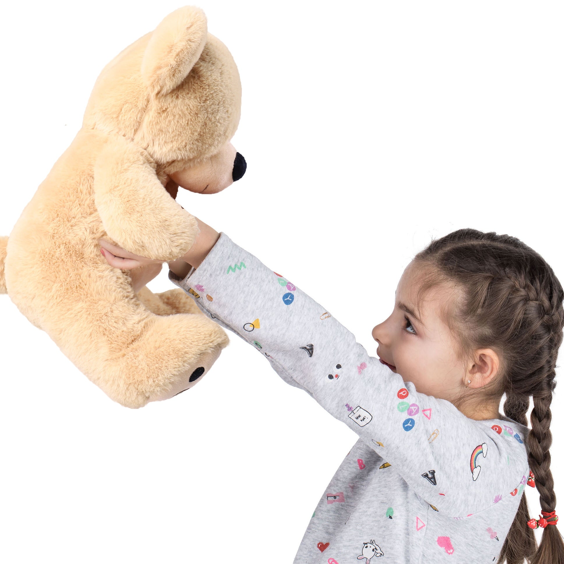 Cuddly Teddy Bear Daneey ——Light Brown 10 Inches