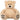 3 Fuß großer Riesen-Teddybär Daneey Kuscheliger Teddybär – Braun 36 Zoll