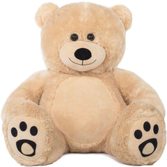 3 Foot Giant Teddy Bear Daneey Cuddly Teddy Bear ——Brown 36 Inches