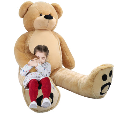 6 Foot Giant Teddy Bear Daneey——Light Brown 72 Inches