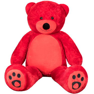 6 Foot Giant Teddy Bear Daneey ——Red 72 Inches