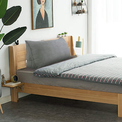 Large Reading Pillow Buttonless Corduroy——Gray