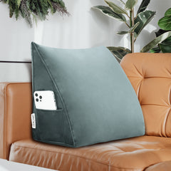 Back Support Pillow No Button Velvet