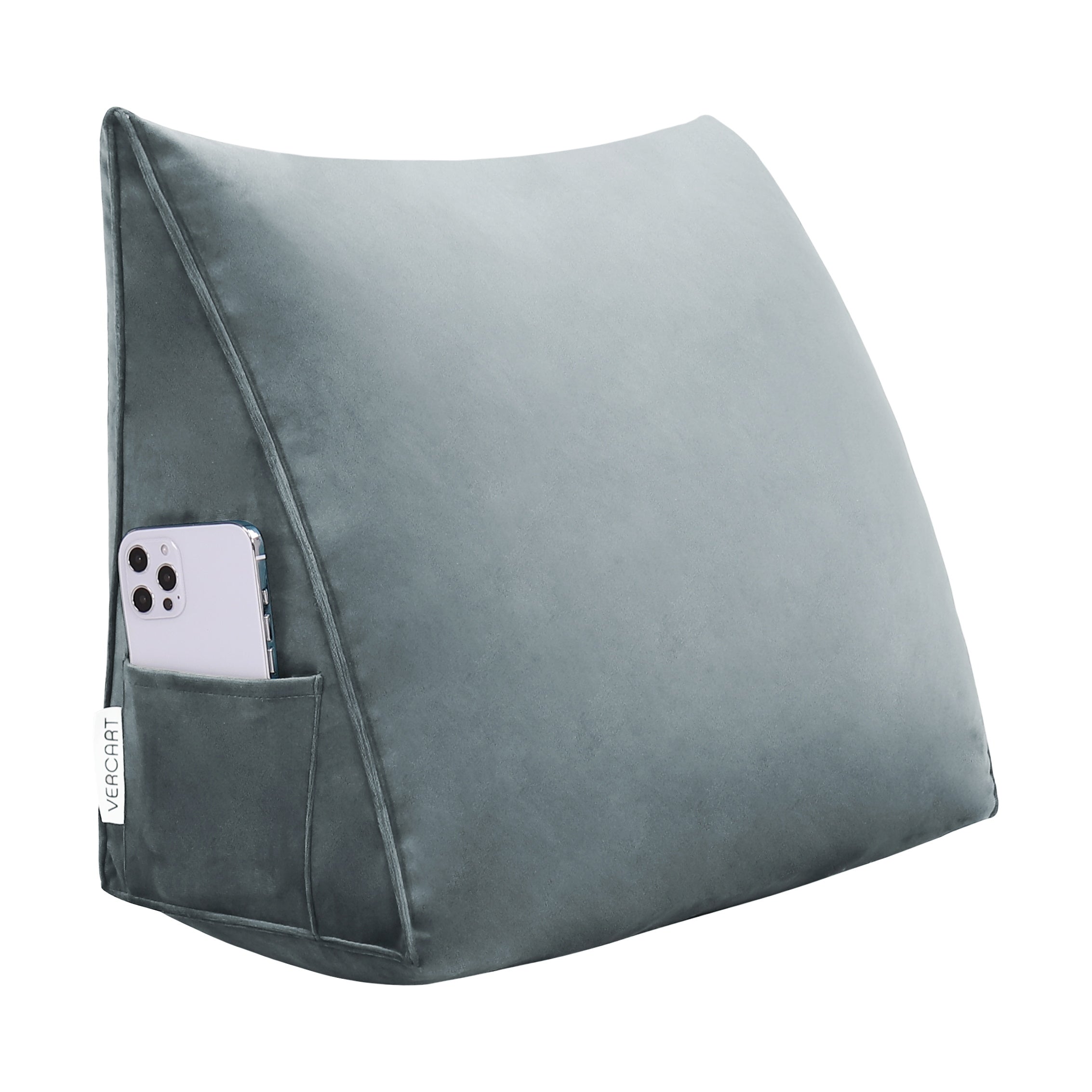 Back Support Pillow No Button Velvet